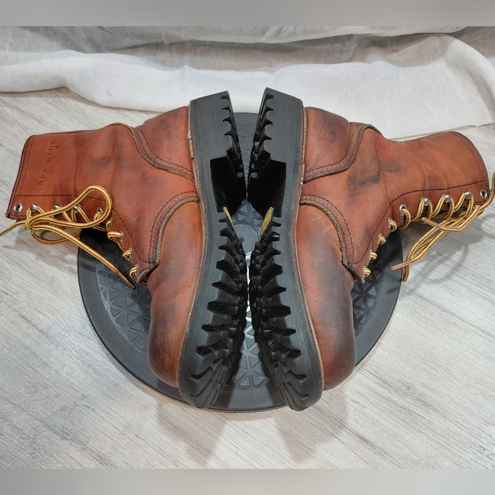 Vintage Womens Red Wing Irish Setter Classic Work / Hunting Boots SIZE 6.5C Wide - Picture 14 of 15